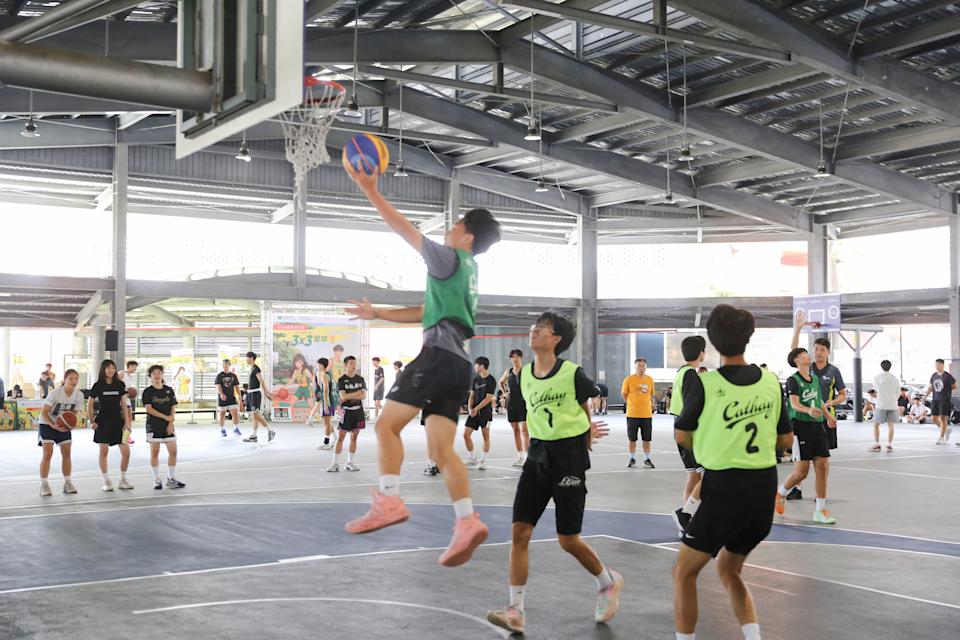 2026国泰青年节高中暨大专3x3篮球(李亦伸/摄)